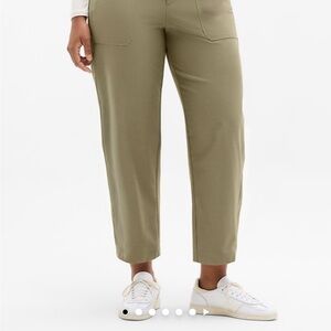 Women's  Athletha barrel style Olive Green Pants